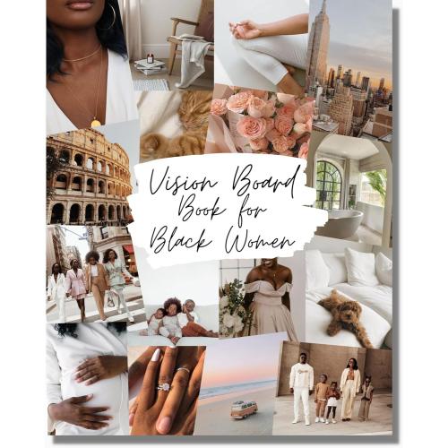 Lamare Vision Board Book for Black Women – 1000  Vision Board Supplies
