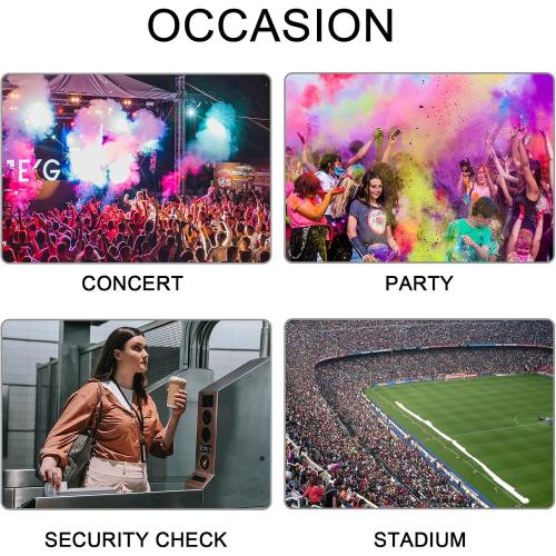 CLUCI Clear Bag for Stadium Events, Clear Crossbody Bag, Small Transparent Purses