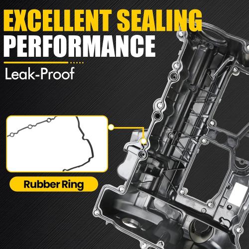 Engine Valve Cover Compatible with BMW N20 X3 X5 320i 328i 528i xDrive Z4 2012-2018 2.0L 11127588412