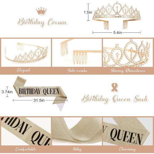 Color beige Birthday Decorations for Women, Boho Beige Cream Neutral Champagne White Sand Foil Balloons Table Cloth Sash Crown Curtains Happy Birthday Banner Circle Garland Butterfly Fall Party Supplies