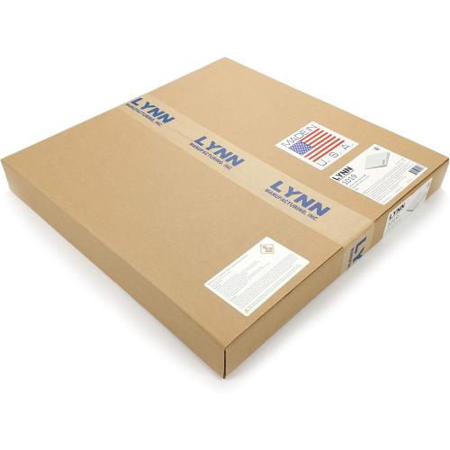 Size 1/2 x 24 x 36 Lynn Manufacturing Ceramic Fiber Board Insulation, 2300F-Rated, for Boiler, Stove, Forge, Kiln, Baffle Board, 1019