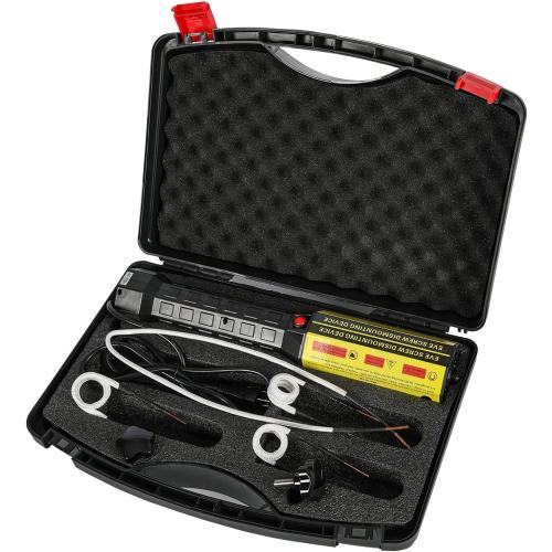 Magnetic Induction Heater Kit, 1000W 110V Hand Held Heater for Rusty Screw Removing, Automotive Flameless Heater with 4 Coils and Portable Storage Box