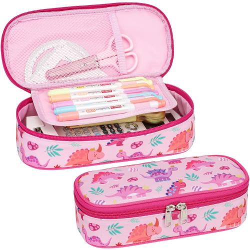 Bagseri Pencil Case for Girls - Large School Supplies Pouch for Class