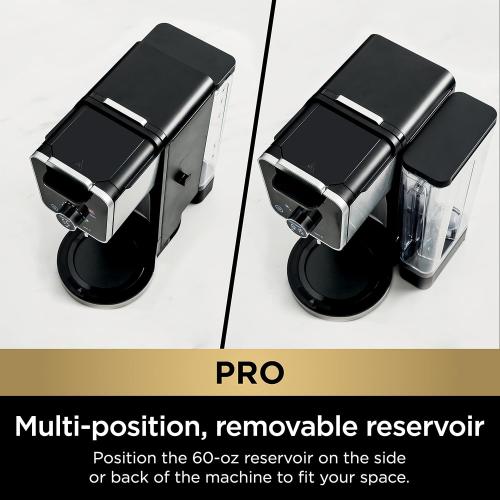 Ninja Hot and Iced Coffee Maker, Single Serve Coffee Maker and Drip Coffee Machine, DualBrew Pro Specialty 12-Cup with K-Cup Combo, Includes Permanent Filter, CFP307