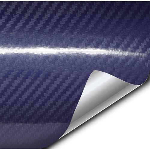 VViViD Epoxy 5D Carbon Dark Blue Vinyl Wrap (3ft x 5ft)