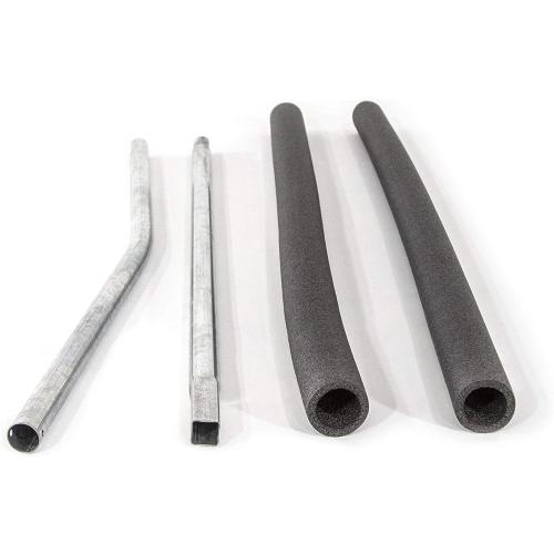 Skywalker Trampolines Single Enclosure Pole Set 4201; 4202; 5075, Galvanized (PK0018)