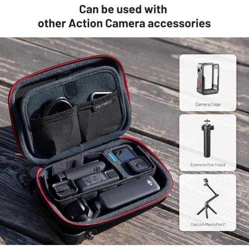 PGYTECH Camera Carrying Case, Storage Box Handbag for OSMO ACTION, DJI Pocket, Gopro Hero, DJI FPV Battery Carrying Bag for Mobile 3