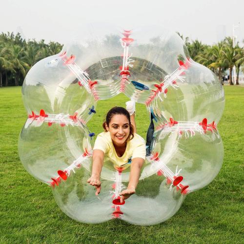 Bumper Bubble Soccer Balls for Teens/Adults, Body Zorb Ball Dia 4FT/5FT(1.2m/1.5m) 1 Pack