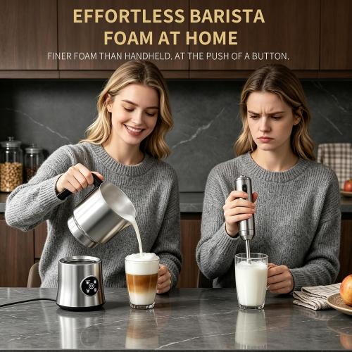 Milk Frother and Steamer, Electric Frother 900ML