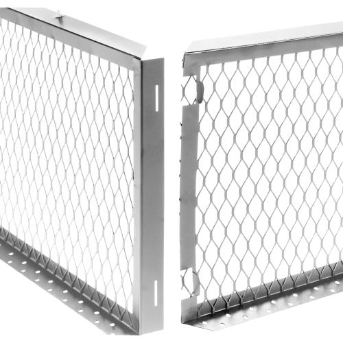HY-GUARD Multi-Flue Chimney Cap, 17 x 41 x 14H, Stainless Steel