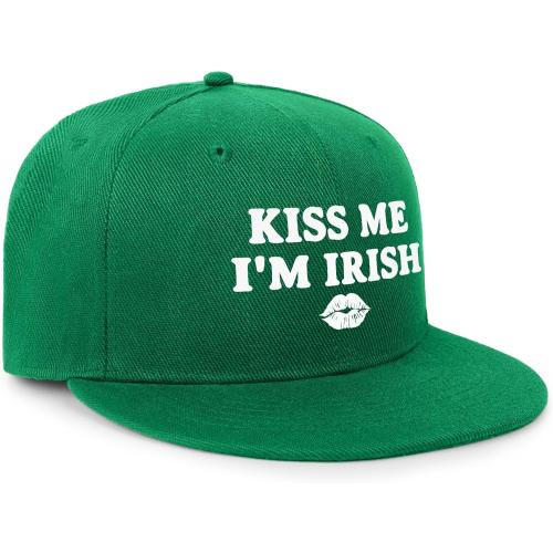 St Patricks Day Snapback Hats for Women Men - Green St. Patricks Hats Perfect for Parade Party - Gifts Ideal
