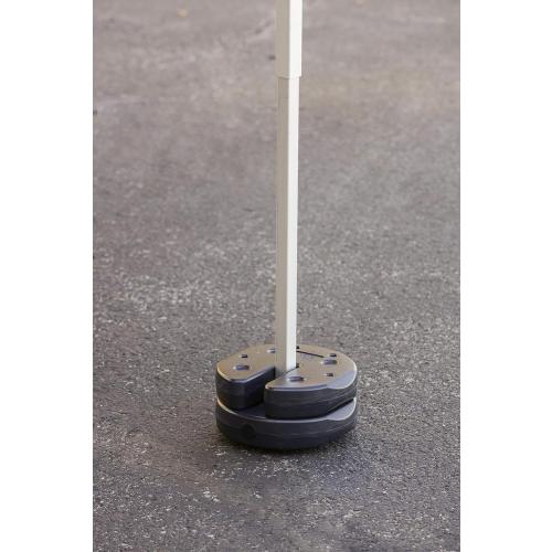 US Weight 30 Pound Canopy Weight Set of 4 with No-Pinch Design - Easy Installation and Removal to Secure Tents, Canopies, and Umbrellas at Outdoor Events