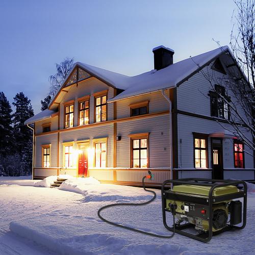 50 Amp Generator Cord 50 Feet, NEMA 14-50p to CS6364 & SS2-50R Generator Emergency Power Cord, 125/250V, 12500 Watts, Perfect for Generator to House Connection