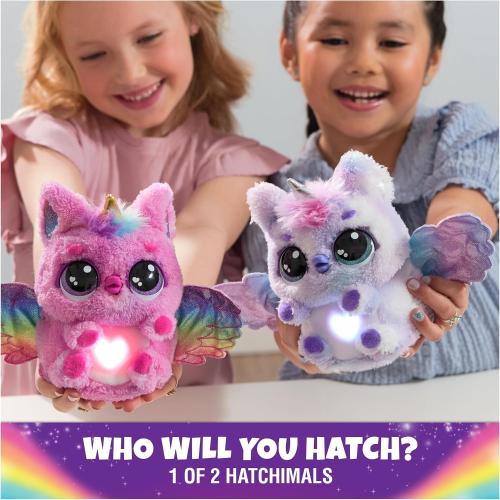 Hatchimals Alive, Mystery Hatch Pufficorn, Surprise Interactive Toy & Egg with Mist, Lights & Sounds (Styles May Vary), Gifts & Stocking Stuffers for Girls & Boys