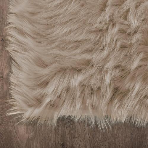Latepis Fuzzy Circle Rugs for Living Room Beige Round Rug 10ft Washable Shag Rug Fluffy Boho Rug Faux Sheepskin Fur Rug for Bedroom Large Room Carpet Home Decor