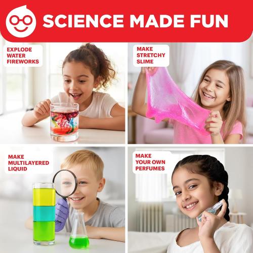 Doctor Jupiter My First Science Kit for Kids Ages 4-5-6-7-8 | Birthday Gift Ideas for 4  Year Old Boys & Girls | Toy Stem Kit with 100  Experiments | Learning & Educational Projects