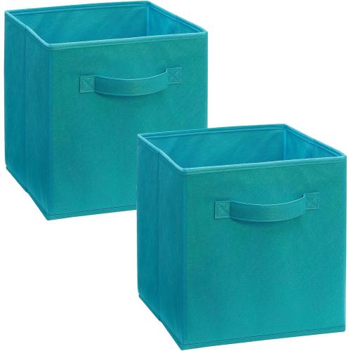 ClosetMaid 11530 Cubeicals Fabric Drawer, Ocean Blue, 2-Pack