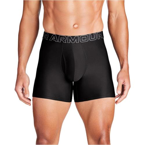 Size L 3 PCS Under Armour Men's Multi-Pack Standard Tech 6 Inseam Boxer Brief