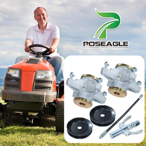 2 Pack 918-04426 Spindle Assembly Kit with 748-3065A Deck Spindle Spacer 756-3089 Pulley Replace 618-04426 for Cub Cadet GT2148 GT2542 LT2042 LT2138 LT2180 GT2542 Z42 Z-165 Z-16 Lawn Tractors