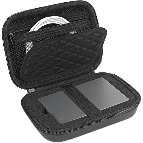 External Hard Drive Travel Case for Seagate 1TB 2TB 3TB 4TB 5TB HDD, ? blue | Mesh Pocket, Hard EVA Portable & Carrying Case,Shockproof & Waterproof, Travel Storage Bag