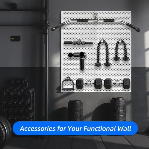 10-Pack Heavy Duty Pegboard Hooks – Pegboard Hooks Heavy Duty Peg Board Tool Hangers for Hanging Tools, Garage Peg Board Hook Organizer (4”x3.5”, Black)