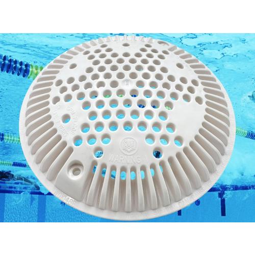 WG1048E White Pool Main Drain Cover Replacement Compatible with WG1048E for Suction and Dual Outlet Cover Replacement for Pools