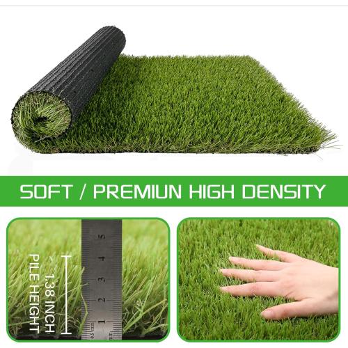 Artificial Grass Turf for Dogs 3 ft x 5 ft,1.38 inch Fake Grass Pee Pad for Puppy Potty Training，Faux pet Grass Rug for Indoor/Outdoor Patio,Dogs Wee Wee Pad,Turf Grass Mat for Dogs Potty