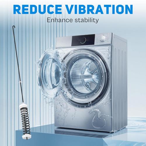 NTW4516FW3 NTW4516FW2 WTW4816FW2 W10780045 Washer Suspension Rod Kit for Amana Whirlpool Kenmore - Fits WTW4800BQ1 NTW4605EW0 WTW4616FW0 | Reduces Washer Vibration