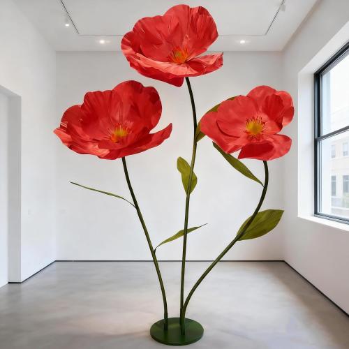 5.9FT Artificial Paper Flowers, Large Flower Backdrop | Handmade giant flowers for wedding decor, party photography, home decoration, events, and store window displays.