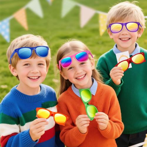 Letapapa 24Pack Valentines Day Cards for Kids School with Sunglasses, Valentine's Day Gifts For Kids Classroom Exchange, Kid Valentine Greeting Cards Party Favors Classroom Prizes For Boys Girls