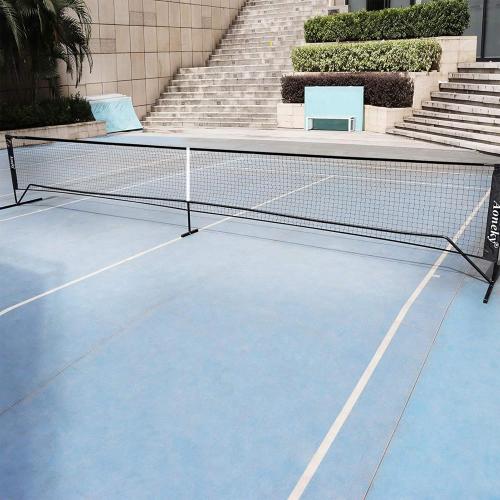 Aoneky Mini Portable Tennis Net for Driveway - Kids Soccer Tennis Net - Pickleball Net