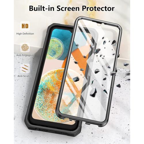 FNTCASE for Samsung Galaxy A23 5G Case with Built-in Screen Protector