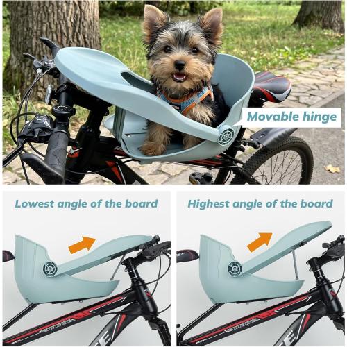MOSHAY Pet-Specific Bicycle Safety Seat, Suitable for Mountain Bikes, Folding Bikes, Road Bikes and Various Other Bike Models