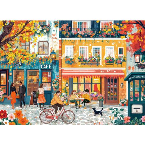 Jigsaw Puzzles for Adults 1000 Pieces, Interlock Perfectly No Dust, Impossible Difficult Hard Fun 1000 Piece Jigsaw Puzzles for Adults-1:1 Poster-Romantic Time