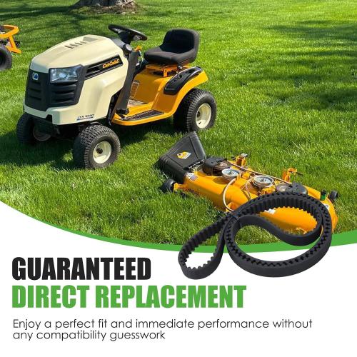 954-04167 Mower Deck Timing Belt Fit for MTD Cub Cadet i1042 LTX1040 LTX1042 17AL9TKR099 with 42 Timed Decks Replace# 754-04167 (3/4 X 59-1/2)