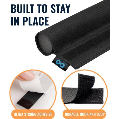 Everlasting Comfort One Sided Door Draft Stopper for Bottom of Doors - Quick Install Sound Proofing Strip Gap Filler, Cold Air & Noise Blocker Sweep for Home, Bedroom and Apartment- Fits 36 Doors