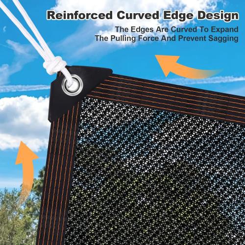 Above Ground Pool Sun Shade Sail, 95% UV-Resistant Shade Cloth 15-22FT Pool | Outdoor Rectangle Canopy with Shade Sail Hardware Kit for Pools, Deck, Backyard Essentials, 16x20FT, Black