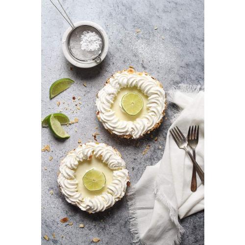 Bessie Bakes Super-Thin & Pliable Gray Concrete Replicated Photography Backdrop 2 Feet Wide x 3 Feet Long