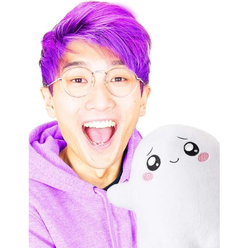 LankyBox Official Merch - Glow in The Dark Ghosty® Plush Toy - Ghosty Plush Toy - Mystery Ghost Lanky Box Plushy - Cute Plushies for Kids - Official Store