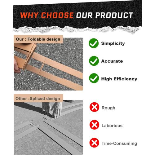 Basketball Court Marking Kit, Basketball Court Stencil Kit for Concrete Driveway and Asphalt | Quick Setup Corrugated Paper with Plump Bob Spray Guard | Regulation Size 39.6' X 21'