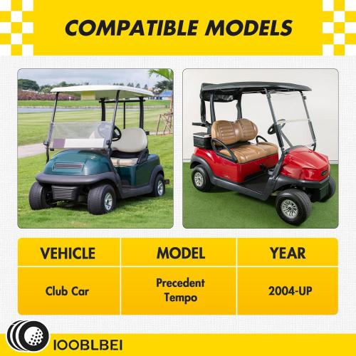 Club Car Precedent Steering Gear Box Assembly Rack fits Club Car Precedent/Onward/Tempo 2004-up Steering Rack Gas & Electric Golf Carts Parts, Replace OEM 102288601, 103679701