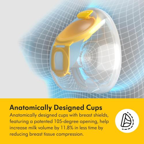 Medela Pump in Style Plug-in Breast Pump, Wearable in-Bra Collection Cups, Easy to Clean, Hospital Performance Breastpump
