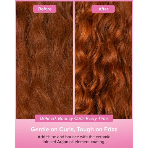 Bellissima Diffon Ceramic Diffuser Hair Dryer for Curly Hair - 2-in-1 Blow Dryer with Diffuser - Reduces Frizz, Defines Curls, Volumizes - Lightweight, Compact, Easy Hold Handle