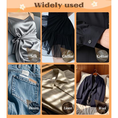 ZMAAGG Medium Weight Black Fusible Interfacing for Sewing, 11.6 X 30yd Iron-On Interfacing, Fusible Fabric for Sewing and DIY Crafts Supplies