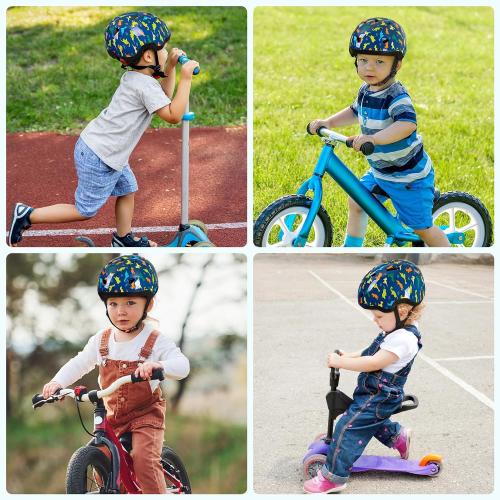 Toddler Helmet, Baby Infant Kids Bike Helmet for Kids Age 1-3/2-4/3-5/5-8 Adjustable Toddler Bike Helmets for Boys Girls for Scooter Skateboard Cycling