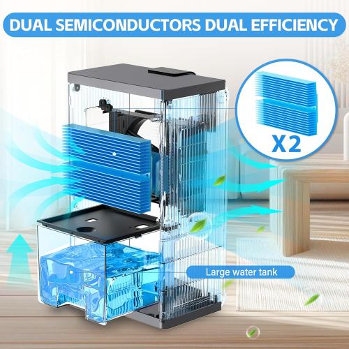 Dehumidifier, Dehumidifiers for Home, 98 OZ Water Tank, (1000 sq.ft) Quiet Dehumidifier for Basement Bathroom Bedroom with Humidity Display, Auto Shut Off, Relaxing 7 Color Ambient Light(White)