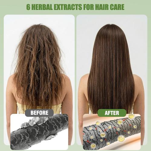 Brown Hair Dye Shampoo for 100% Gray Coverage - 3 IN 1 Hair Color Shampoo with Argan Oil & Ginseng, Ammonia & Paraben Free, Long Lasting Semi-Permanent Natural Color for Women & Men