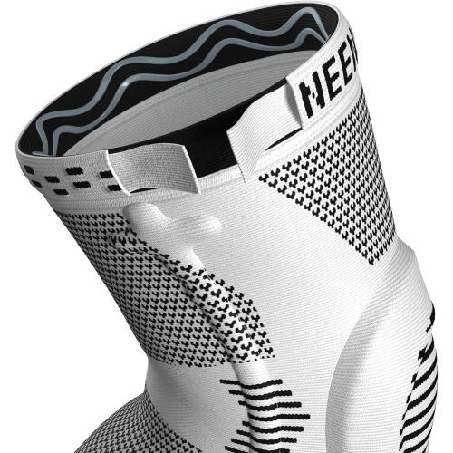 NEENCA Professional Knee Brace for Pain Relief, Medical Knee Support with Patella Pad & Side Stabilizers, Compression Knee Sleeve for Meniscus Tear, ACL, Joint Pain, Runner, Workout (Gray, Small)