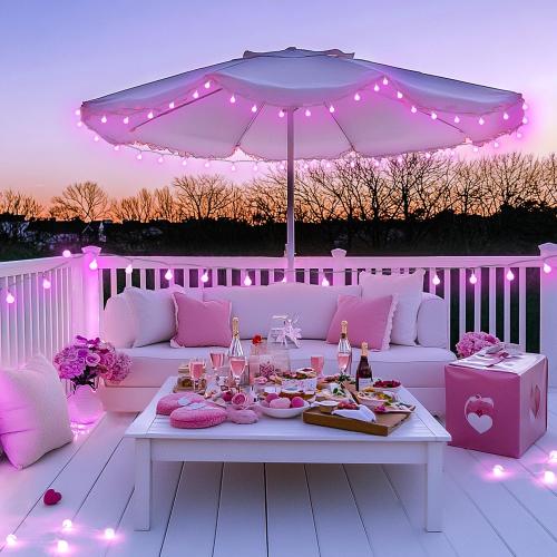 JMEXSUSS Globe String Lights Battery Operated - 100 LED White Fairy Lights Indoor Outdoor Waterproof 33FT Battery Powered String Lights with Remote for Wedding Bedroom Classroom Camping Decor