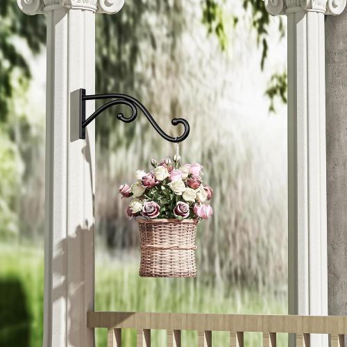 Plant Hook Hanging Plant Brackets - 2 Pack 10 Inch Plant Hanger.